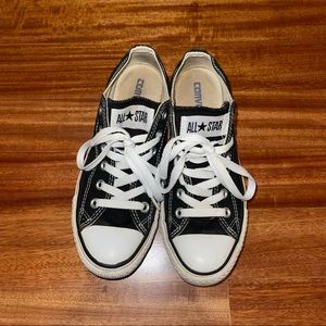Converse All Star Low Black Women´s Size 7.5